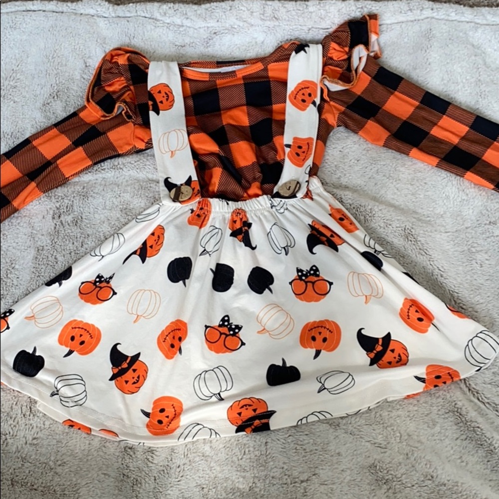 Two piece Suspender Halloween Dress